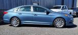 2017 Blue Hyundai Sonata (5NPE34AF4HH) with an 2.4L I4 185hp 178ft. lbs. 2.4L I4 engine, located at 4845 Woodbury Pike, Roaring Springs, PA, (814) 317-5008, (814) 317-5008, 40.250935, -78.366959 - Photo#1