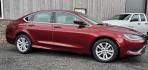 2016 Burgundy Chrysler 200 (1C3CCCAB1GN) with an 2.4L I4 184hp 173ft. lbs. 2.4L I4 engine, located at 4845 Woodbury Pike, Roaring Springs, PA, (814) 317-5008, (814) 317-5008, 40.250935, -78.366959 - 2016 Chrysler 200 Limited FWD 2.4L I4 9-speed Automatic 115k Miles Sirius XM, Bluetooth, Rear Back-up Camera, A/c, Power Windows and Locks, Cruise Control Selling cheaply because it has an R-title due to previous fender damage. That has been repaired. Vehicle will come with new inspection and a 3-mo - Photo#1