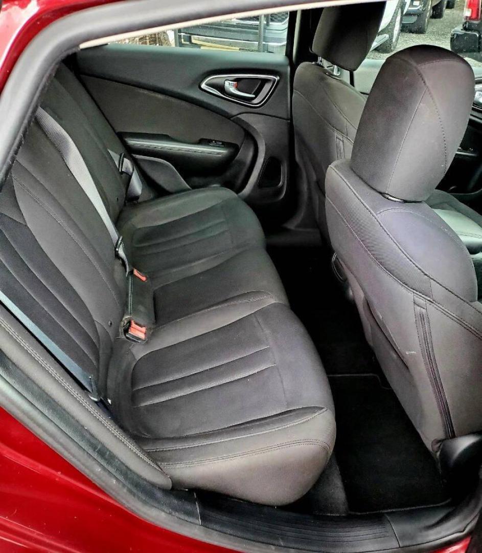 2016 Burgundy Chrysler 200 (1C3CCCAB1GN) with an 2.4L I4 184hp 173ft. lbs. 2.4L I4 engine, located at 4845 Woodbury Pike, Roaring Springs, PA, (814) 317-5008, (814) 317-5008, 40.250935, -78.366959 - 2016 Chrysler 200 Limited FWD 2.4L I4 9-speed Automatic 115k Miles Sirius XM, Bluetooth, Rear Back-up Camera, A/c, Power Windows and Locks, Cruise Control Selling cheaply because it has an R-title due to previous fender damage. That has been repaired. Vehicle will come with new inspection and a 3-mo - Photo#13