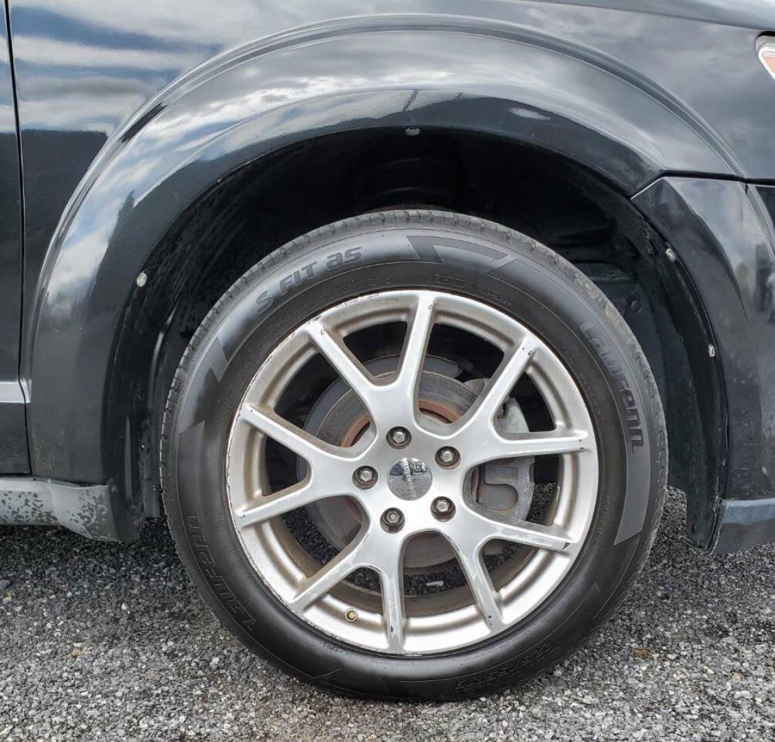 2013 Black Dodge Journey (3C4PDDEG9DT) with an Pentastar 3.6L V6 283hp 260ft. lbs. 3.6L V6 engine, located at 4845 Woodbury Pike, Roaring Springs, PA, (814) 317-5008, (814) 317-5008, 40.250935, -78.366959 - 2013 Dodge Journey R/T AWD 3.6L V6 6-speed Automatic 156k Miles 3rd Row Seating, Heated Front Seats, Heated Steering Wheel, Heated Mirror, Leather, Alpine Sound System, CD Player, Bluetooth, Sirius XM, A/c, Cruise Control, Keyless Entry, Power Windows/Locks. If you have any questions or would like t - Photo#6