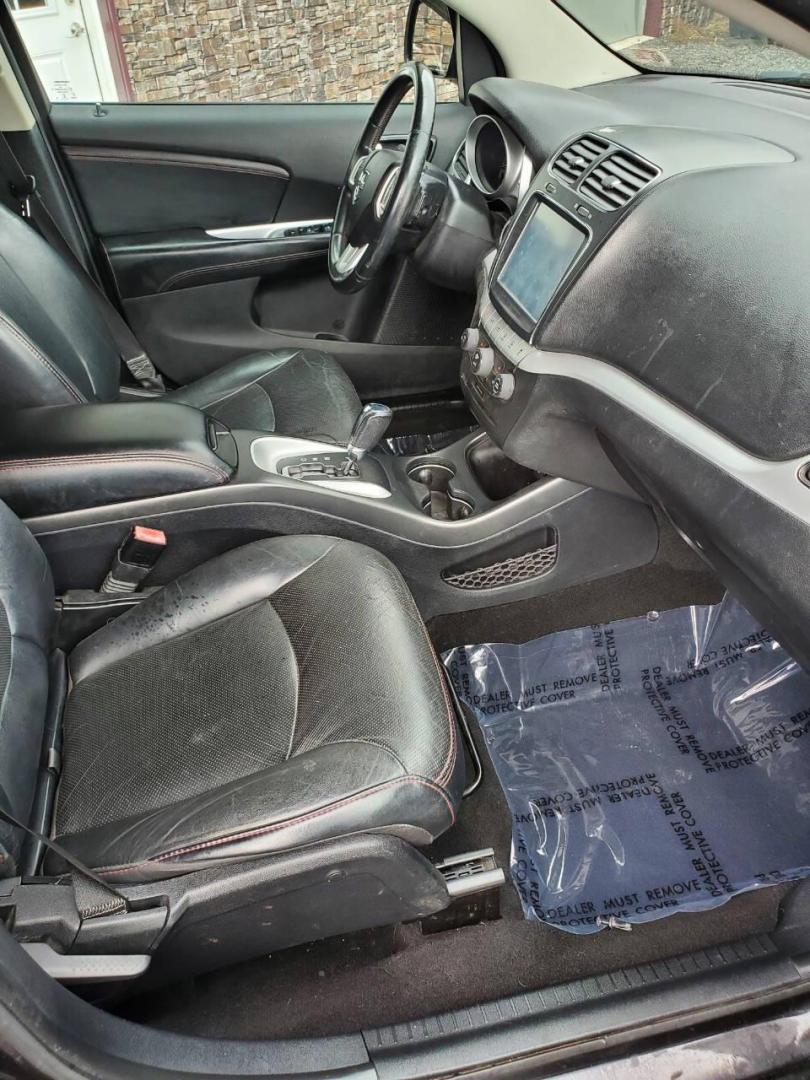 2013 Black Dodge Journey (3C4PDDEG9DT) with an Pentastar 3.6L V6 283hp 260ft. lbs. 3.6L V6 engine, located at 4845 Woodbury Pike, Roaring Springs, PA, (814) 317-5008, (814) 317-5008, 40.250935, -78.366959 - 2013 Dodge Journey R/T AWD 3.6L V6 6-speed Automatic 156k Miles 3rd Row Seating, Heated Front Seats, Heated Steering Wheel, Heated Mirror, Leather, Alpine Sound System, CD Player, Bluetooth, Sirius XM, A/c, Cruise Control, Keyless Entry, Power Windows/Locks. If you have any questions or would like t - Photo#12