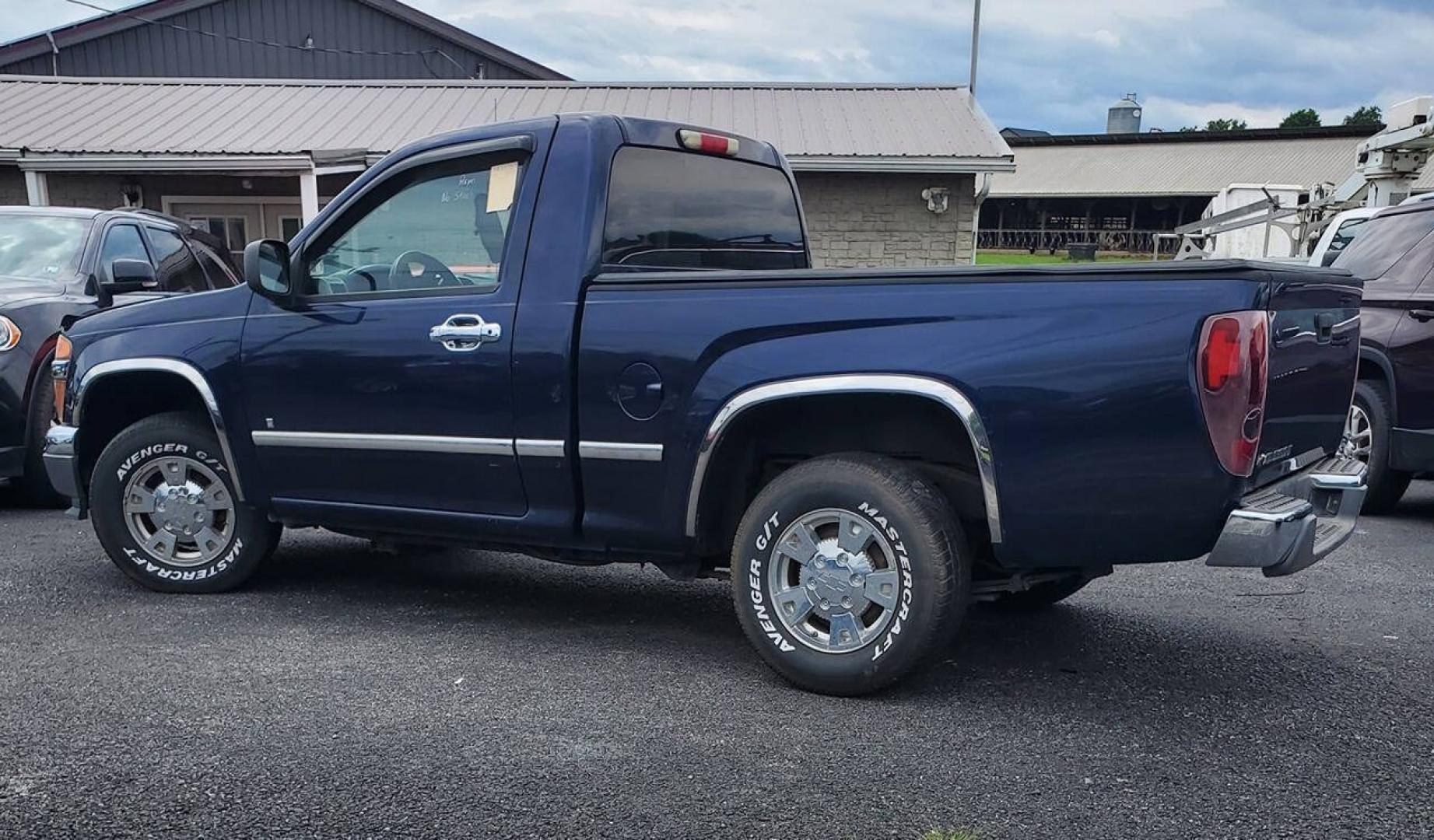 2008 Blue Chevrolet Colorado (1GCCS149X88) with an 2.9L I4 185hp 190ft. lbs. 2.9L I4 engine, located at 4845 Woodbury Pike, Roaring Springs, PA, (814) 317-5008, (814) 317-5008, 40.250935, -78.366959 - **Please Read Entire Description<br />**Does not run! Needs to be towed!<br /> 2008 Chevrolet Colorado LT 130k miles Rust free Southern truck, very clean underneath. There is low compression in cylinder #2. Pioneer radio with Sirius XM. We will not put registration/plates on this vehicle because it- Photo#3