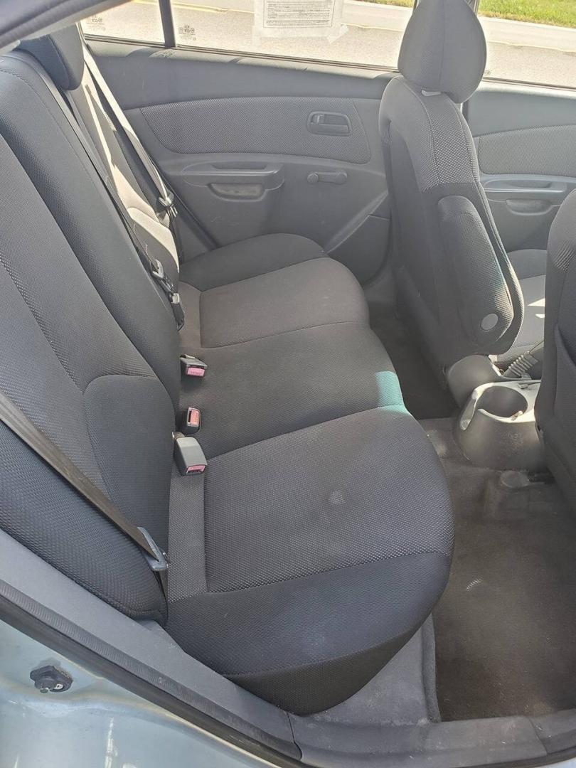 2006 Polar Blue Kia Rio (KNADE123666) with an 1L NA I4 double overhead cam (DOHC) 16V 1.6L I4 engine, located at 4845 Woodbury Pike, Roaring Springs, PA, (814) 317-5008, (814) 317-5008, 40.250935, -78.366959 - 2006 Kia Rio LX FWD Automatic 4-speed 139k Miles I4 DOHC 16V One owner. Current inspection, A/C, Single CD Player. If you have any questions or to schedule a test drive, please respond to this ad or call Smith Family Car Store at 814-317-5008- Photo#10